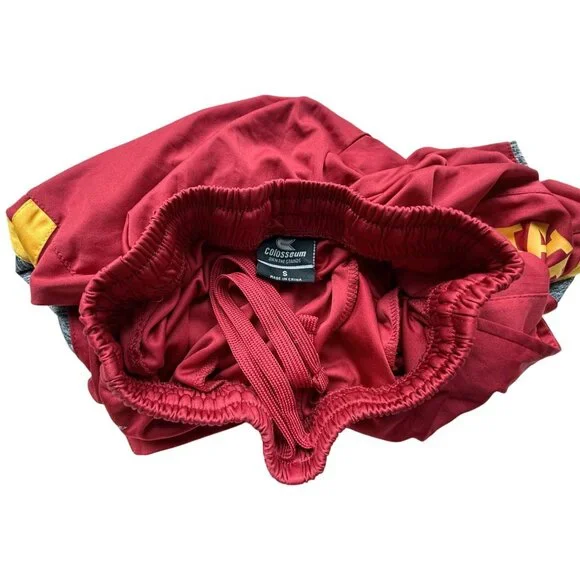 Iowa State Cyclones Red & Gray Athletic Basketball Shorts Mens Small Colosseum - Picture 7 of 16